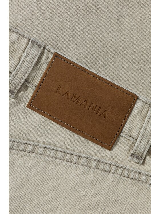 La Mania La Mania Spódnica VIEW Szary Classic Fit