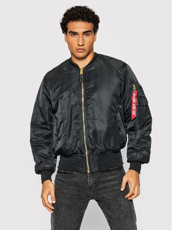 Alpha Industries Alpha Industries Яке бомбър Ma-1 100101 Черен Regular Fit