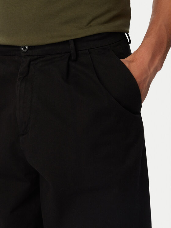 C.P. Company C.P. Company Παντελόνι υφασμάτινο 21CMPA252A110458G Μαύρο Loose Fit
