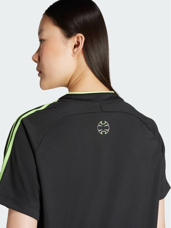 adidas adidas Sukienka codzienna Teamgeist Adicolor Tee Czarny