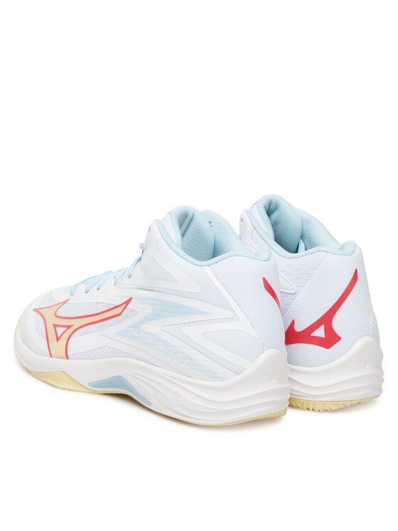 Mizuno Mizuno Batai uždaroms aikštelėms Thunder Blade Z Mid V1GC2375 Balta