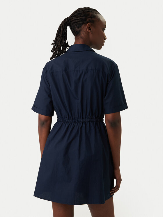 Tommy Jeans Tommy Jeans Marškinių tipo suknelė DW0DW20617 Tamsiai mėlyna Regular Fit