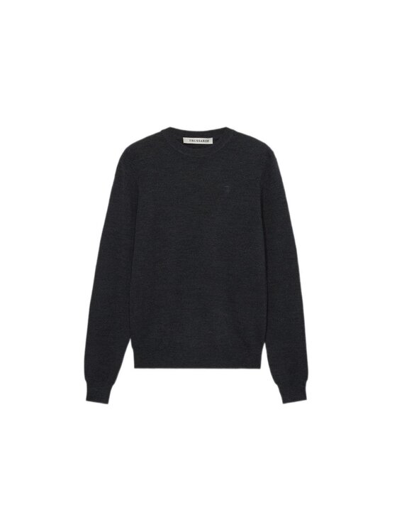 Trussardi Trussardi Cardigan M0038000005N013 Grigio Regular Fit
