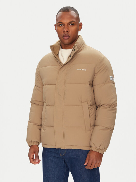 Guess Jeans Guess Jeans Winterjacke M4BL20 WGII2 Braun Regular Fit