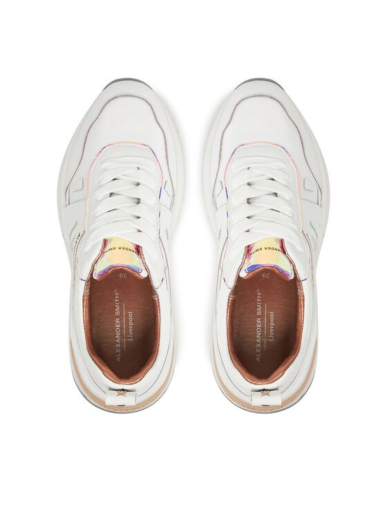 Alexander Smith Alexander Smith Sneakersy Liverpool ASBBLPW 2163 Bílá