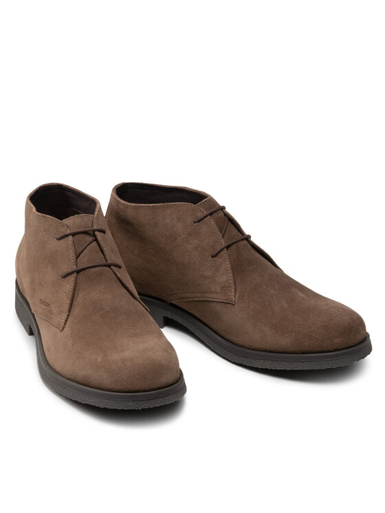 Geox Geox Gležnjarji U Claudio A U0458A 00022 C6005 Rjava