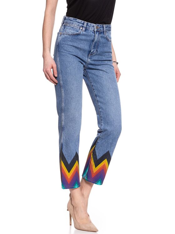 Wrangler Wrangler Jeansy RETRO STRAIGHT Kolorowy Straight Fit