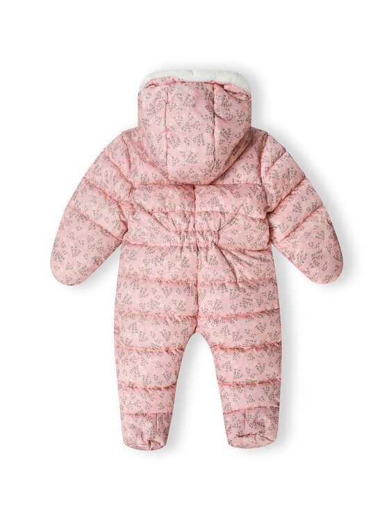 minoti minoti Kombinezon zimowy 31BABYSNOW9 Różowy Regular Fit