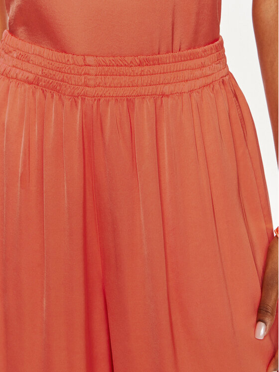 ViCOLO ViCOLO Spodnie materiałowe TB0034 Pomarańczowy Relaxed Fit