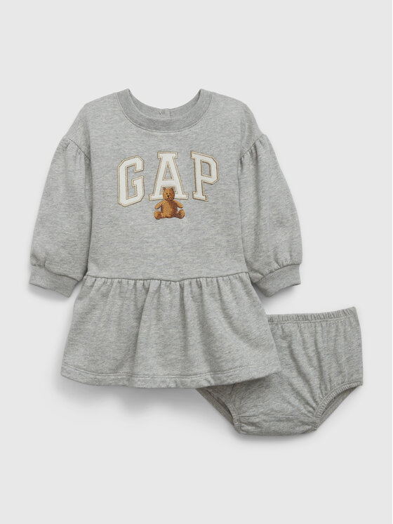 Gap Gap Haljina za svaki dan 783404-00 Siva Regular Fit