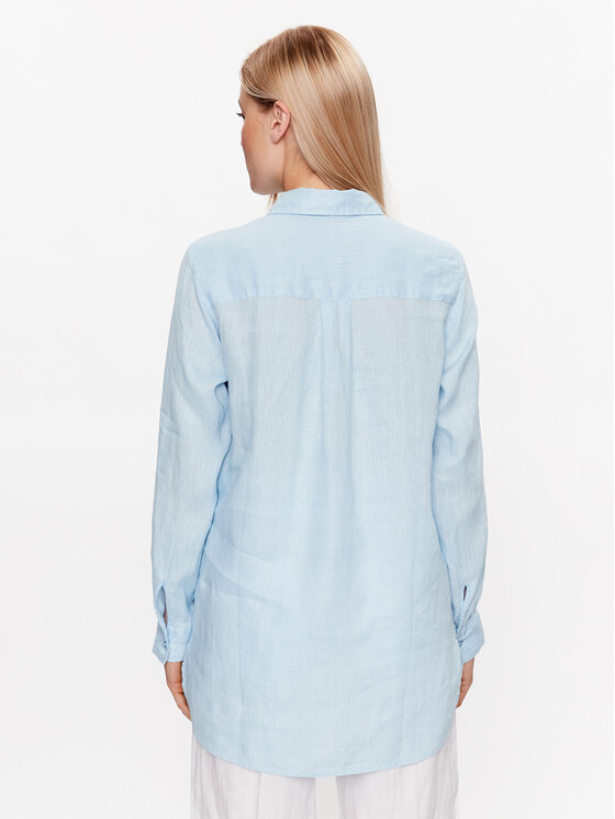 s.Oliver s.Oliver Srajca 2129198 Modra Regular Fit