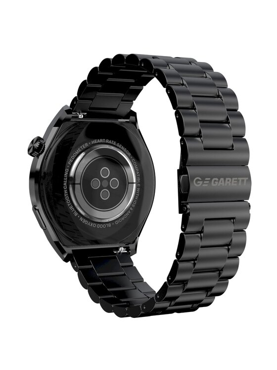 Garett Garett Smartwatch V12_CZAR Czarny
