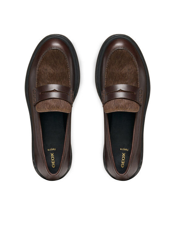 Geox Geox Loafersy D Swelen D665GK 043QS C0013 Brązowy