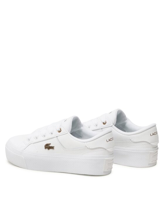 Lacoste Lacoste Сникърси Ziane Platform 123 1 Cfa 745CFA001321G Бял