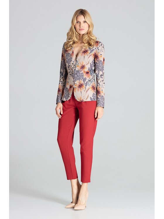 FIGL FIGL Σακάκι M678 Μπεζ Regular Fit