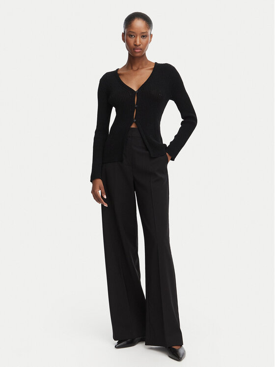 Calvin Klein Calvin Klein Kardiganas LV047G317G Juoda Classic Fit