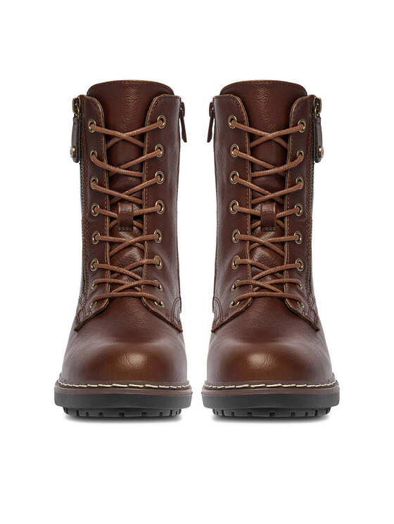 Clara Barson Clara Barson Schnürschuhe CEO-WS6396-05 Beige