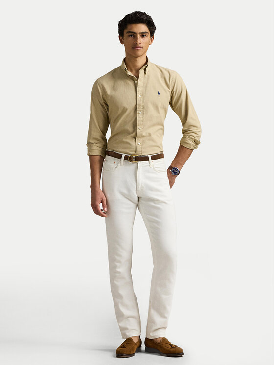 Polo Ralph Lauren Polo Ralph Lauren Srajca 710960643 Bež Regular Fit