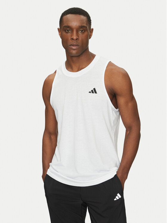 adidas adidas Trikó Train Essentials Feelready Training Tank Top IC6947 Fehér Slim Fit