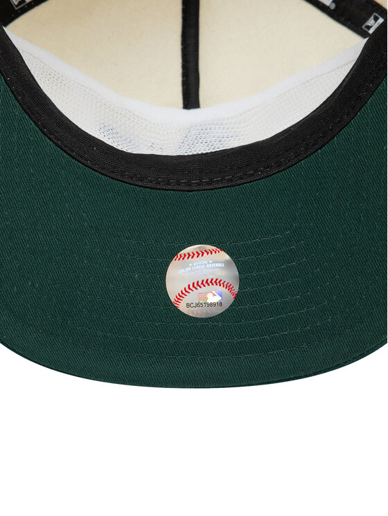 New Era New Era Czapka z daszkiem Script Oakland Athletics Golfer 60595252 Biały