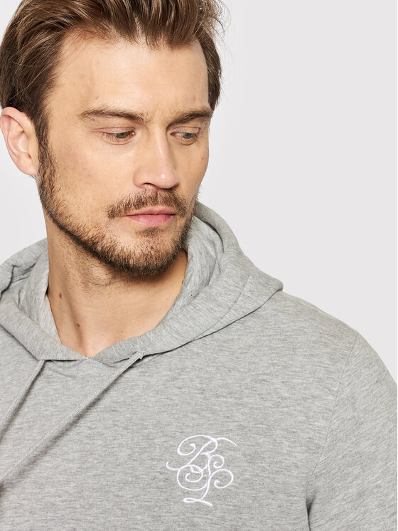 Felpa MSS-69MERLIN Grigio Regular Fit