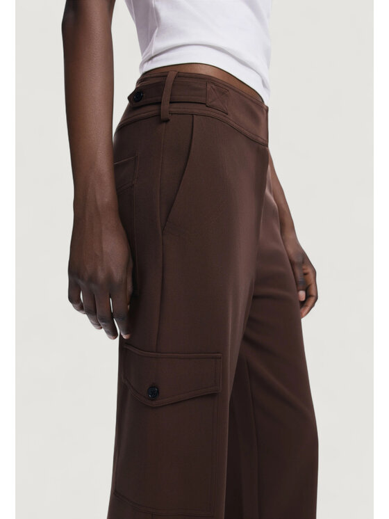 Desigual Desigual Pantaloni chino PANT_SAGUN Marrone Casual Fit