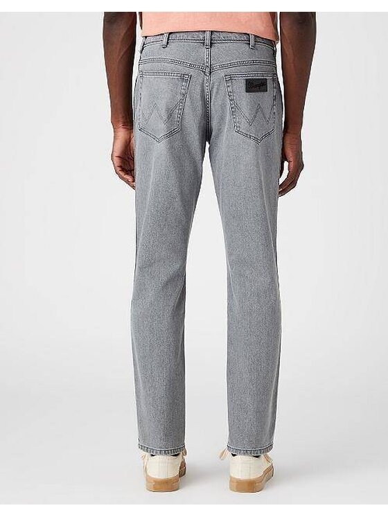 Wrangler Wrangler Jeansy TEXAS TAPER Szary Slim Fit