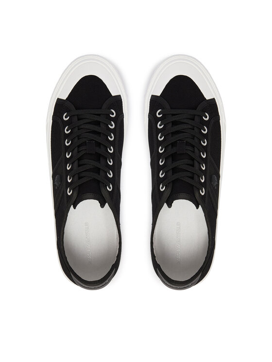 KARL LAGERFELD KARL LAGERFELD Sneakers aus Stoff Rae KL50326 Schwarz