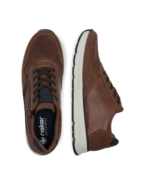 Rieker Rieker Sneakersy B0701-24 Brązowy