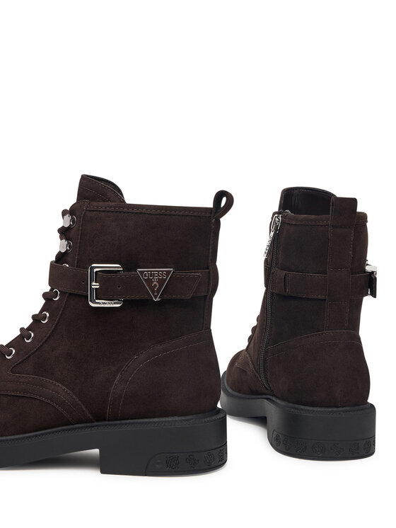 Guess Guess Черевики FLFFE2 LEA10 Темно-коричневий