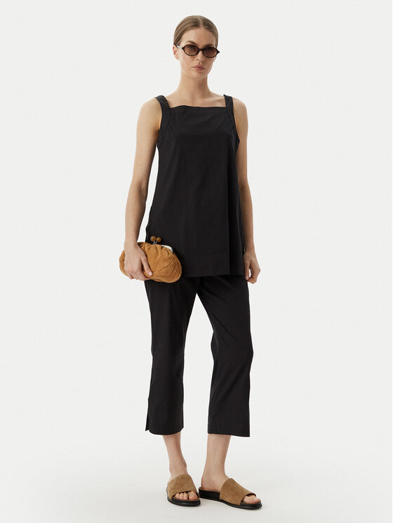 Max Mara Beachwear Max Mara Beachwear Top 2616161019650 Čierna Regular Fit