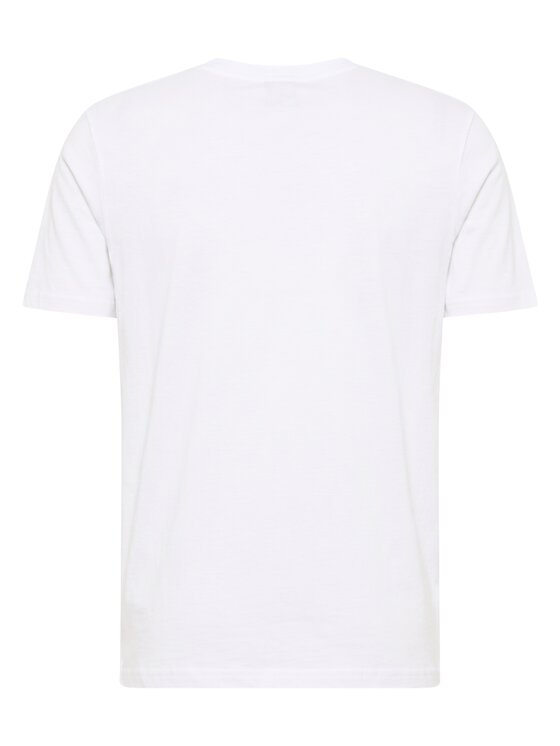 Mustang Mustang T-Shirt Style Alex Biały Regular Fit
