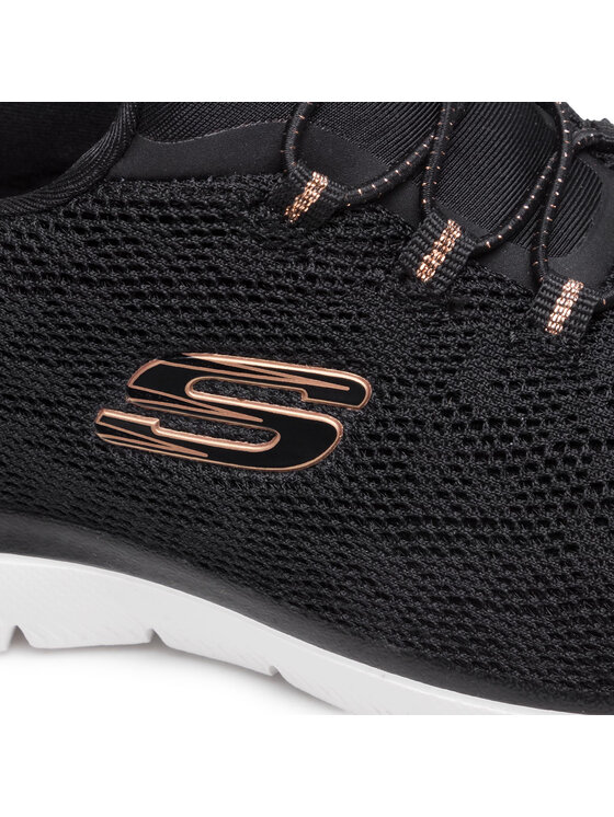 Skechers Skechers Sneakersy Leopard Spot 149037/BKRG Czarny