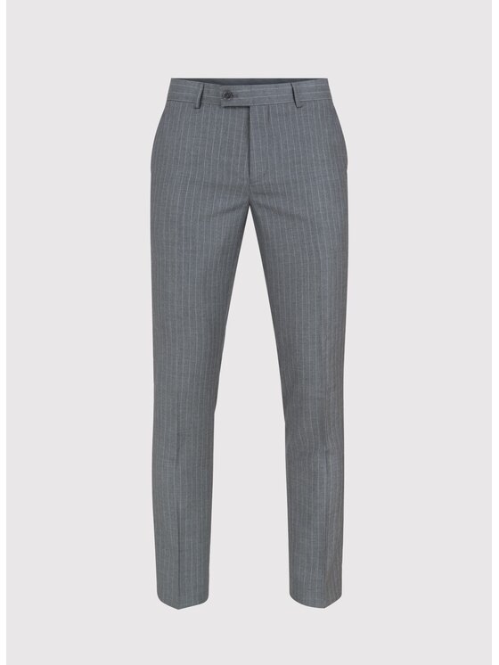Pako Lorente Pako Lorente Spodnie garniturowe P24WF-6G-004 Szary Slim Fit