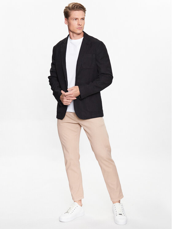 Guess Guess Švarkas Tyron M3GN09 WES00 Juoda Regular Fit