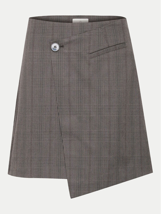 Kaffe Kaffe Мини пола Dori 10508980 Сив Regular Fit