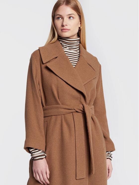 Sisley Sisley Prijelazni kaput 2RKJLN01P Smeđa Regular Fit