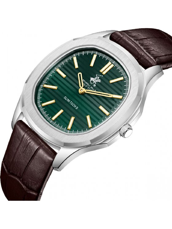 Beverly Hills Polo Club Beverly Hills Polo Club Zegarek BP3919X.372 Zielony