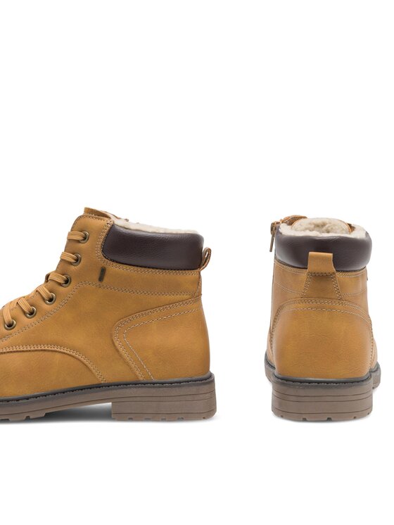 Lanetti Lanetti Schnürstiefeletten MP07-6997-05 Gelb