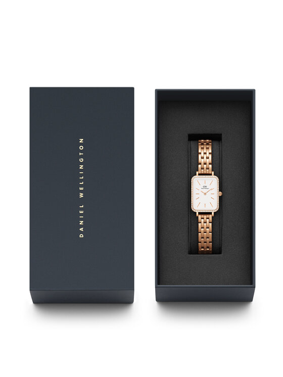 Daniel Wellington Daniel Wellington Hodinky Quadro DW00100672 Ružové zlato