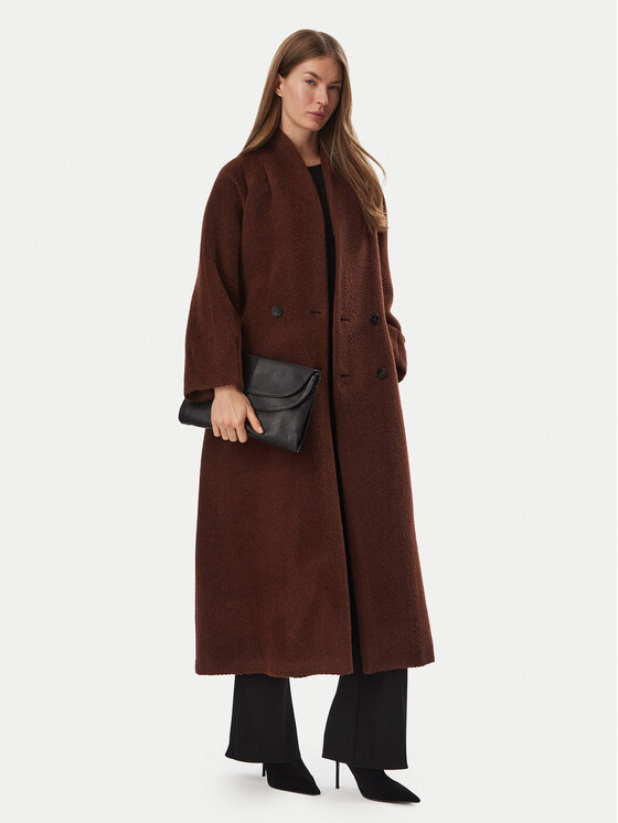 Marella Marella Villane mantel Pirania 2623016052 Pruun