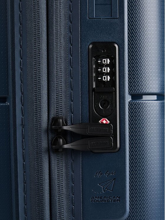 American Tourister American Tourister Walizka kabinowa 330358 Niebieski jasny