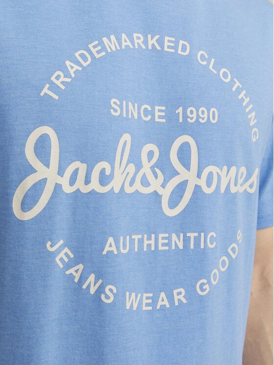 Jack & Jones Jack & Jones T-Shirt Forest 12247972 Blau Standard Fit