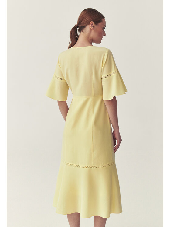 TATUUM TATUUM Sukienka codzienna BUSSA Szary Flare Fit