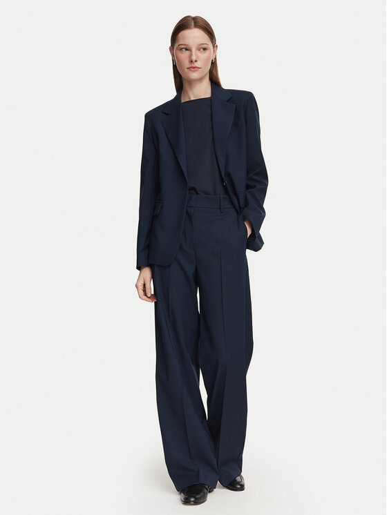 Weekend Max Mara Weekend Max Mara Zakó Lamine 2625046081 Sötétkék Regular Fit