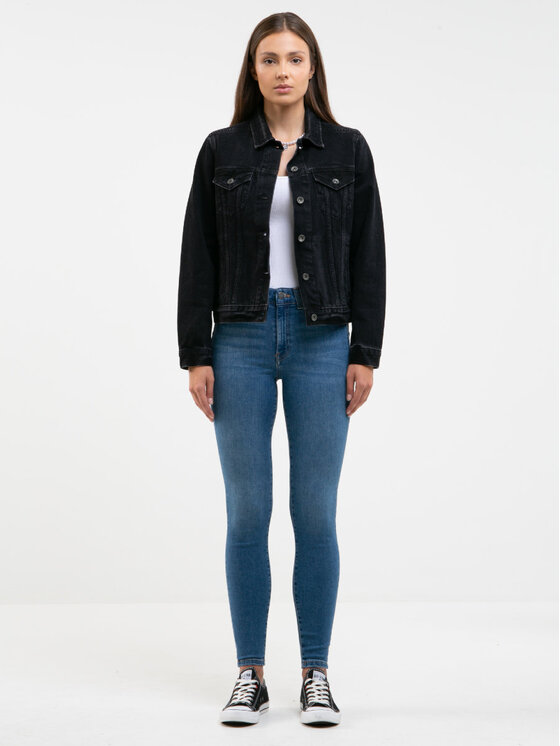 BIG STAR BIG STAR Jeansy MELINDA HIGH WAIST_340_190 Niebieski Curvy Fit