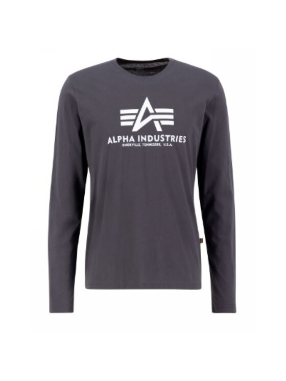 Alpha Industries Alpha Industries S dlouhým rukávem AI.100510-684-XXL Šedá Basic Fit