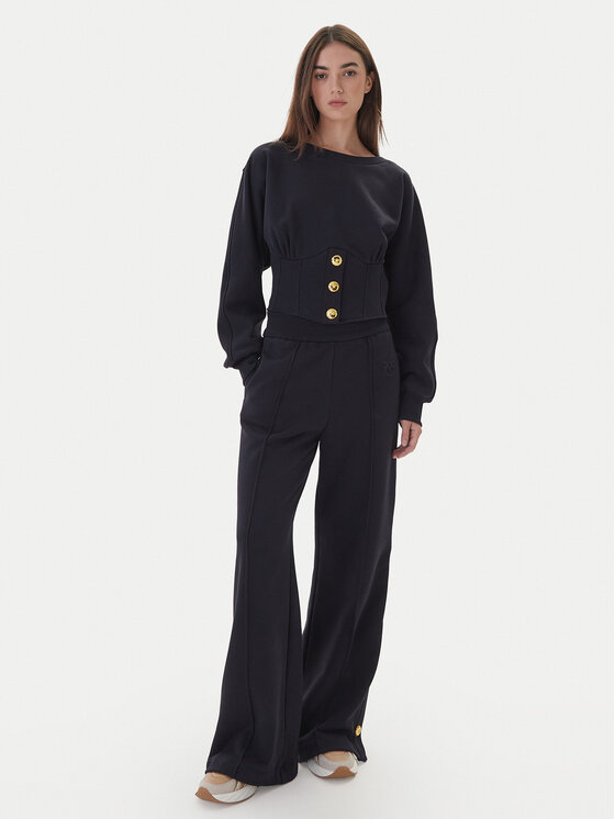 PINKO PINKO Долнище анцуг Pasticciato 105649 A2TC Тъмносин Regular Fit