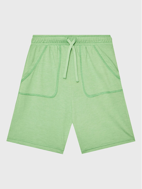 United Colors Of Benetton United Colors Of Benetton Sportske kratke hlače 37YKC901P Zelena Regular Fit