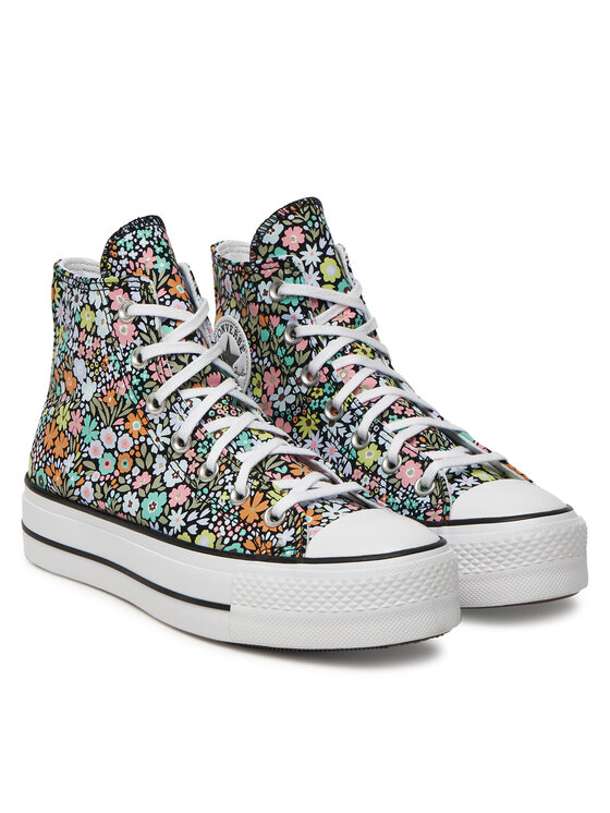 Converse Converse Trampki Chuck Taylor All Star Lift Allover Florals A15009C Kolorowy